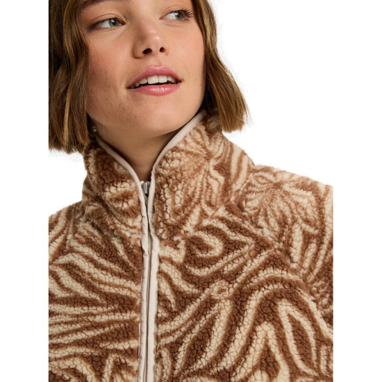 Roxy Γυναικεία ζακέτα Blurry Cloud Print - Full Zip Relaxed Fleece
